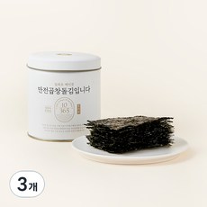 만전김 만전곱창돌김입니다, 22g, 3개 3개, 22g