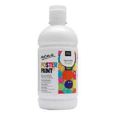 Mont Marte 蒙瑪特 廣告顏料, 500ml 鈦白, 1色