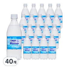 라인바싸 플레인 탄산수, 500ml, 40개