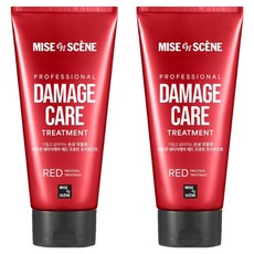 미쟝센 데미지 케어 로즈프로틴 트리트먼트, 330ml, 2개