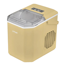 GPLUS 拓勤 小冰快微電腦全自動製冰機 22.2 x 29.4 x 29cm 黃色 6.2kg 1.2L, GP-IM01