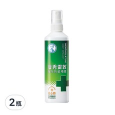 MENTHOLATUM 曼秀雷敦 強效防蚊噴霧, 長效8小時, 有效驅趕斑蚊、家蚊、小黑蚊, 清爽不黏膩, 120ml, 2瓶