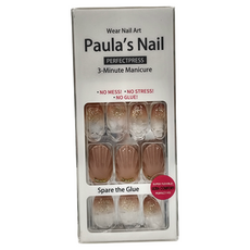 Paula's Nail 寶拉美甲 琉璃貝殼美甲貼 30片裝, PNW6-0002, 1組