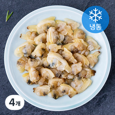 비비수산 자숙 바지락살 (냉동), 400g, 4개