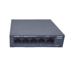 tp-link 5埠 Gigabit交換器 鐵殼, LS105G, 1個