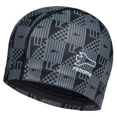renoma 斜紋PU泳帽RO-RC2E013-BK