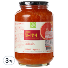 초록원 꿀자몽차, 2kg, 1개입, 3개