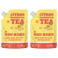 geoje yuja only 柚子酵素茶, 1kg, 2個, 1入