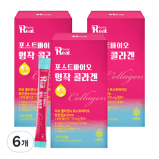 리얼닥터 포스트바이오 명작 콜라겐 50p, 100g, 6개