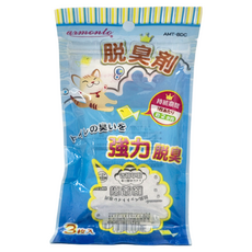 armonto 阿曼特 貓砂盆專用脫臭劑, 有效驅除貓砂盆的便臭, 每包除臭效果長達2個月, 24g, 1包
