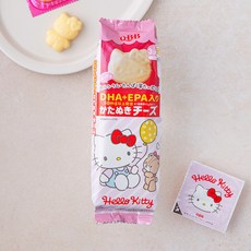 QBB 헬로키티 모양치즈, 10g, 3개입, 1개 30g, 1개