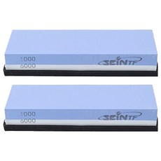 SEiNTF 磨石，雙面，1000 粒度/6000 粒度, 2個