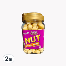 品鮮生活 特大顆原味夏威夷豆, 450g, 2罐