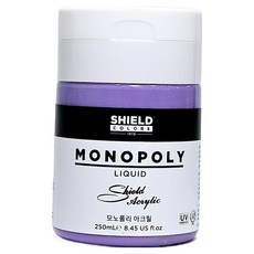 SHIELD 壓克力顏料 650 Middle Violet, 250ml