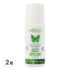 紐西蘭 SKIN TECHNOLOGY 15%派卡瑞丁 瑞斌6H長效防蚊滾珠, 嬰兒6個月以上適用, 無香精, 60ml, 2瓶