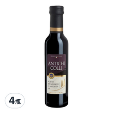 ANTICHI COLLI 安地其 巴薩米克酒醋 金級, 250毫升, 適合搭配義式料理, 250ml, 4瓶
