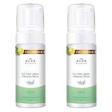 康朵 茶樹青檸抑菌私密慕斯150ml 2入組, 女性私密清潔, 抑菌除臭, 150ml, 2瓶