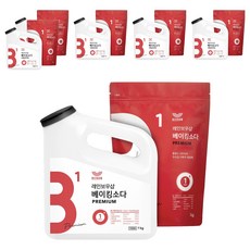레인보우샵 왕톡톡이 베이킹소다 리필세트, 1kg, 6세트 6set, 1kg
