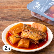 도들샘 고등어조림, 550g, 2개
