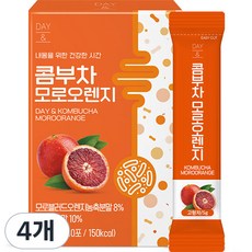 데이앤 콤부차 모로오렌지, 5g, 10개입, 4개