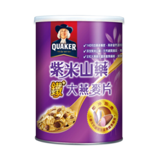 QUAKER 桂格 紫米山藥燕麥, 700g, 1罐