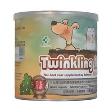 Twinkling Star 鱉蛋爆毛粉 200g 寵物營養品，亮毛護膚，提升免疫力，維持健康體態, 皮膚修護/毛髮亮麗, 1罐