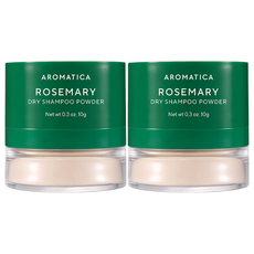AROMATICA 迷迭香乾洗髮粉, 2罐, 10g
