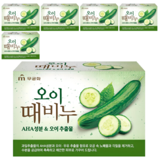 무궁화 오이 때비누, 90g, 6개