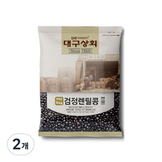 대구상회 검정렌틸콩, 4kg, 2개