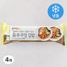 곰곰 유부우엉 김밥 (냉동), 230g, 4개