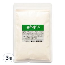 쿡앤베이크 분말 한천, 3개, 100g