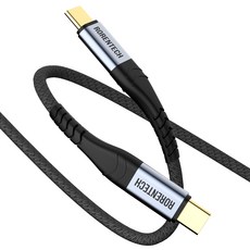 로랜텍 C to C PD USB 3.1 gen2 고속충전 케이블 100W 1.2m, 혼합색상