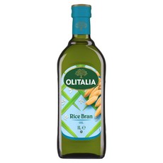 OLITALIA 奧利塔 玄米油, 含天然γ-穀維素, 富含膳食纖維植物固醇, 油質穩定耐高溫，低油煙, 1L, 1瓶