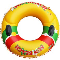 SUNNYWATER 充氣扶手游泳圈 100cm, 單品, 1個