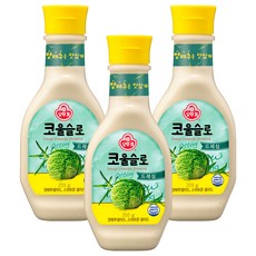 OTTOGI 不倒翁 涼拌高麗菜沙拉醬, 255g, 3瓶