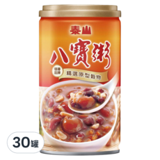 泰山 八寶粥 Set，精選原型穀物, 330g, 30罐