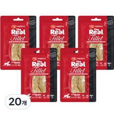  반려동물 하림펫푸드 더리얼 필렛 오리안심, 오리, 20개, 22g 