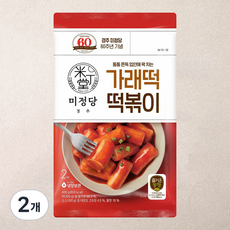 미정당 가래떡 떡볶이, 400g, 2개