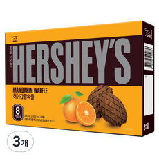 HERSHEY'S 好時 柑橘華夫餅, 3個, 146克