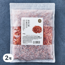 어식백세 건홍새우, 500g, 2개