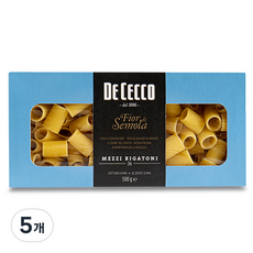 데체코 피오르디세몰라 메찌 리가토니 파스타, 500g, 5개