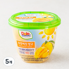 돌 후룻 버킷 망고, 425g, 5개