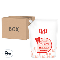 B&B 嬰兒衣物柔軟精 茉莉花味 補充包，1500ml x 3包, 1.5L, 9包