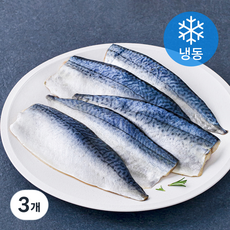 풀스쿡 고등어살 (냉동), 600g, 3개
