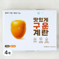가농 맛있게 구운계란 20구, 4개 4개