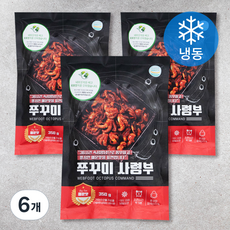 쭈꾸미 사령부 매운맛 (냉동), 350g, 6개