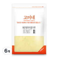 고미네 볶은 병아리콩가루, 6개, 500g