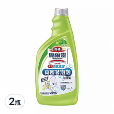 Kao 花王 Magiclean 魔術靈 高密泡馬桶清潔劑草本香 更替瓶, 500ml, 2瓶