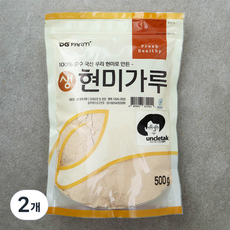 대구농산 국내산 생 현미가루, 500g, 2개 500g × 2개 섬네일