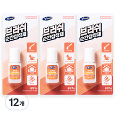 Vtech 브러쉬 순간접착제 5g VT-046, 12개